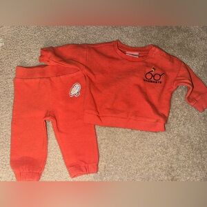 Orange Harry Potter Hogwarts Baby Set